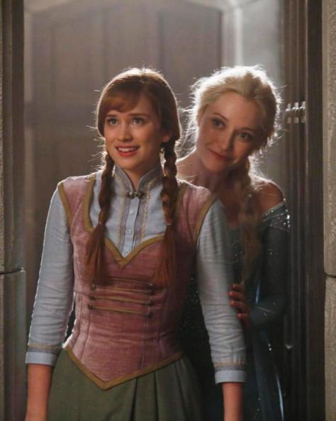 Irmãs Arendele em "Once Upon a Time" (Imagem:divulgação/ABC)